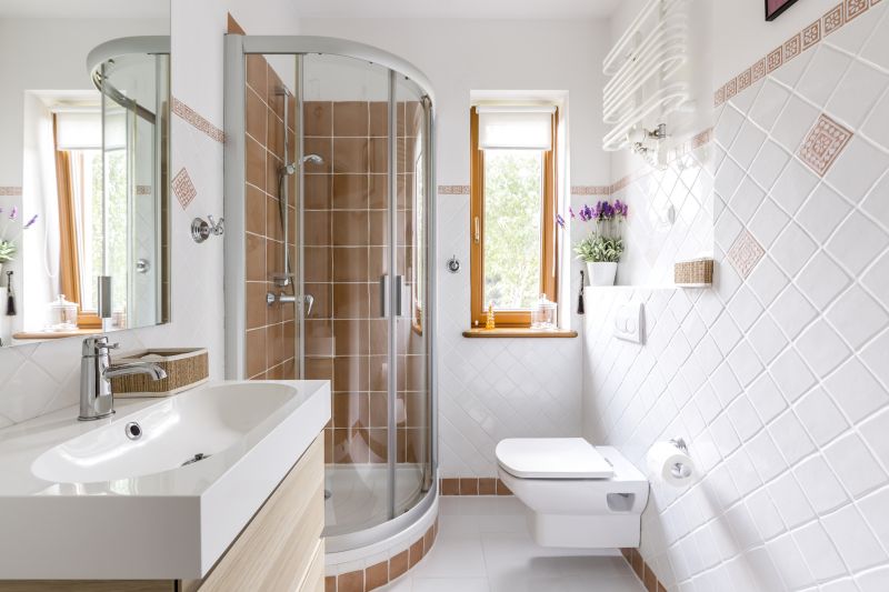 Shower with Corner Seat